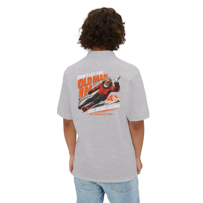 Old Man Skiing Après Polo Shirt – Martini Edition