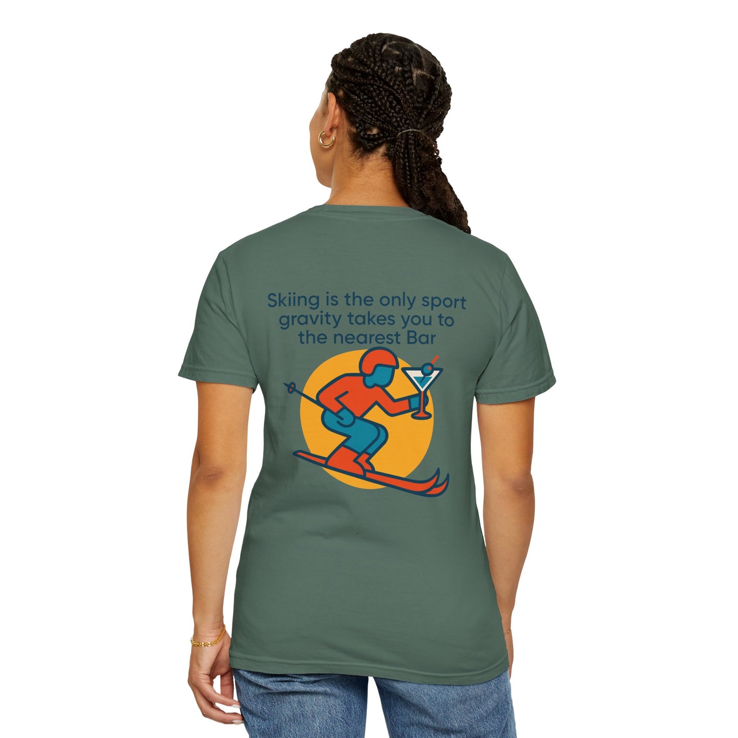 Gravity Skiing T-Shirt – Nearest Bar