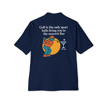 19th Hole Golf Polo Shirt – Nearest Bar