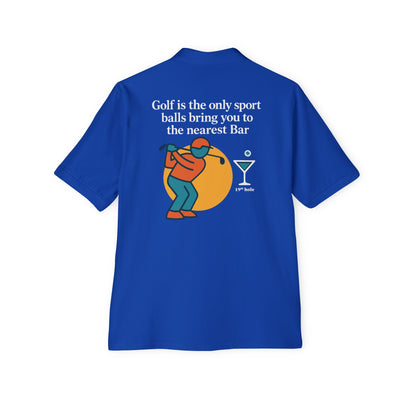 19th Hole Golf Polo Shirt – Nearest Bar
