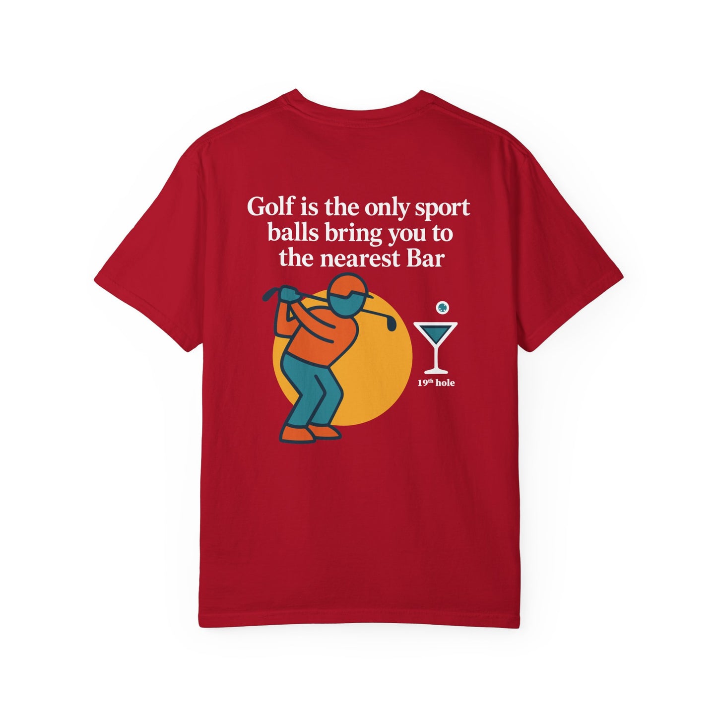 19th Hole Golf T-Shirt – Nearest Bar