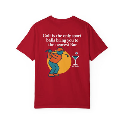 19th Hole Golf T-Shirt – Nearest Bar
