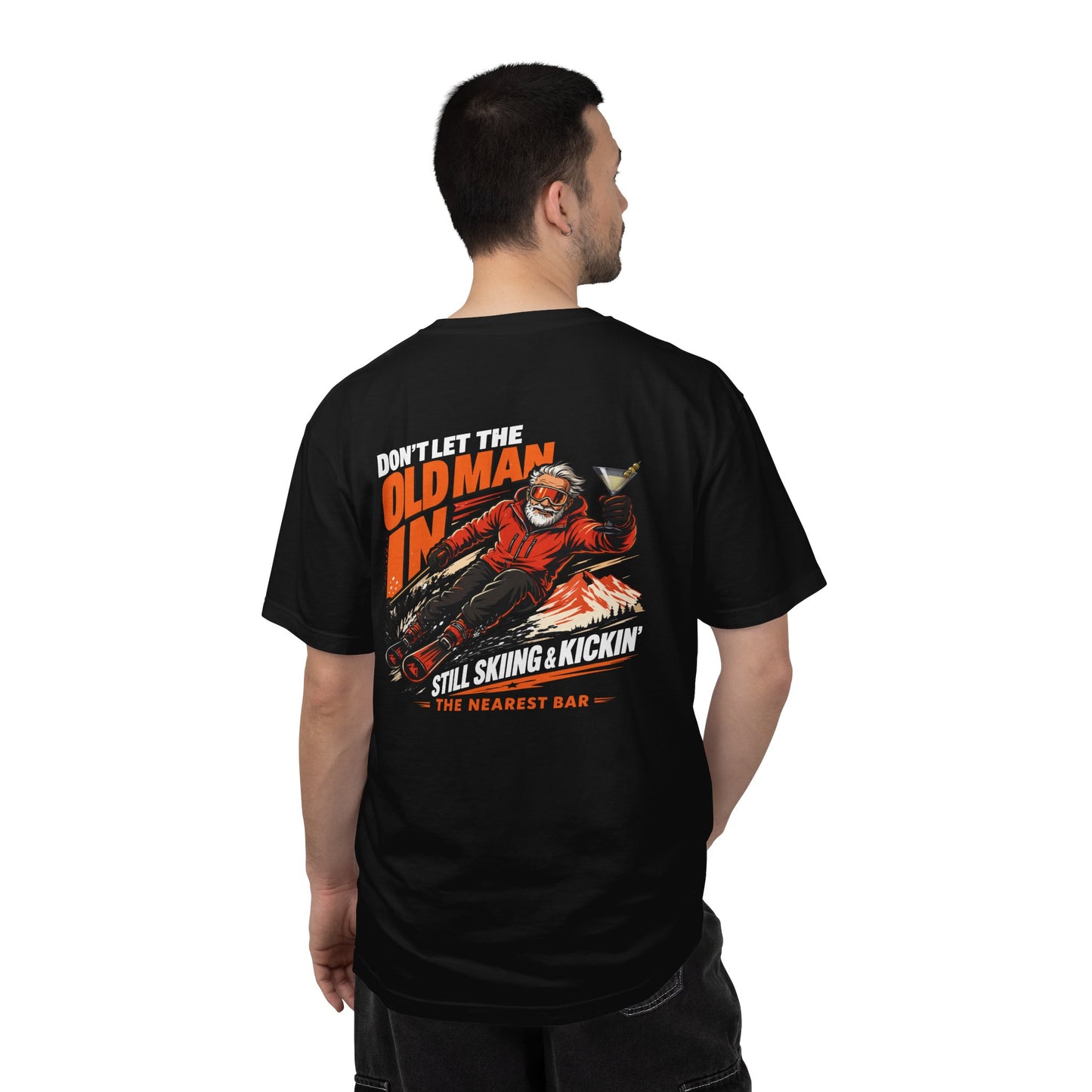 Old Man Skiing Après T-Shirt – Martini Edition