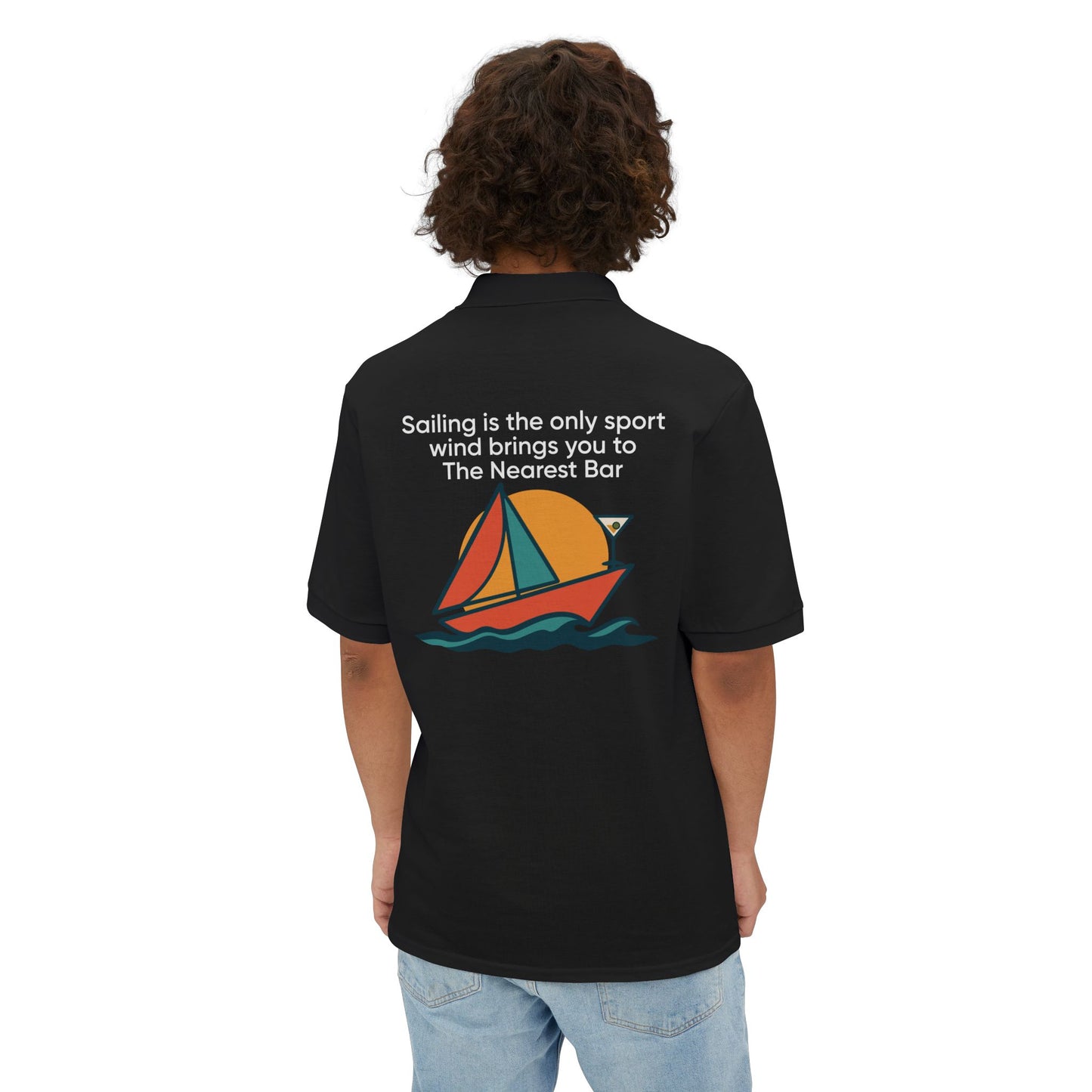 Wind & Sailing Polo Shirt – Nearest Bar