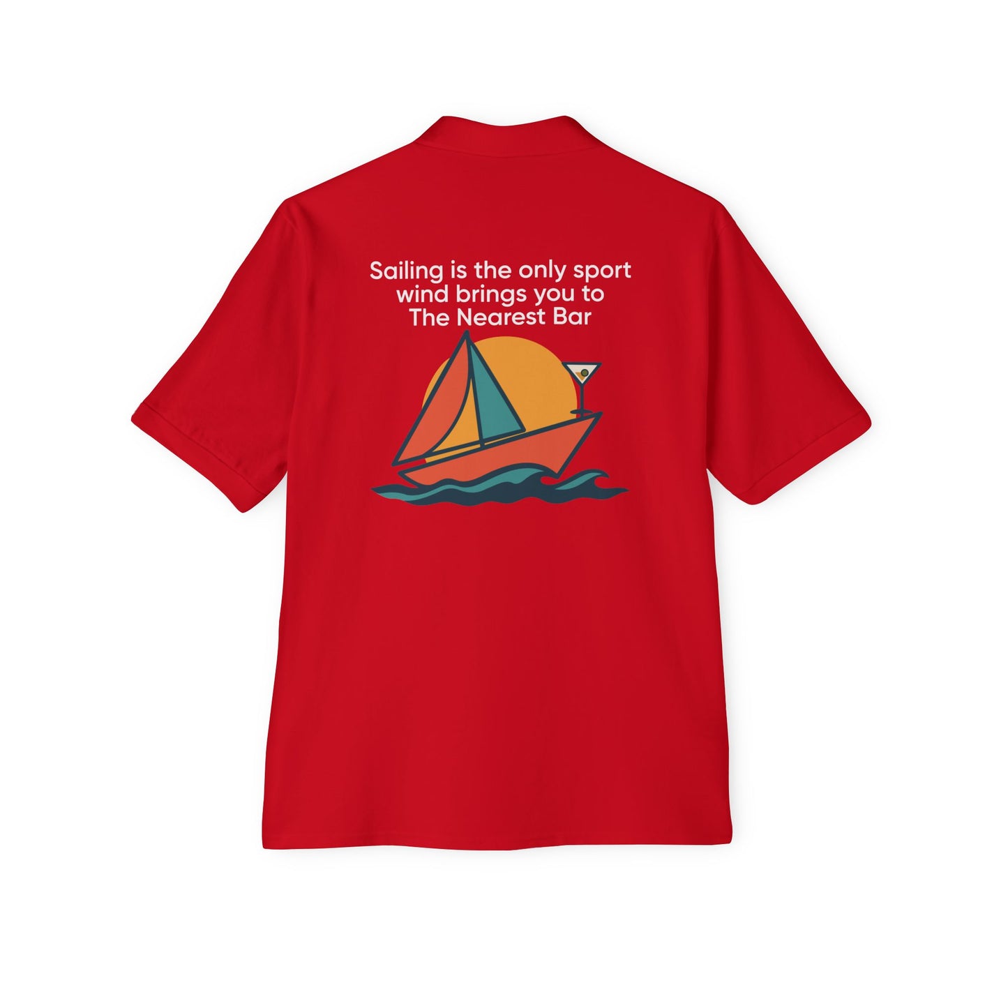 Wind & Sailing Polo Shirt – Nearest Bar