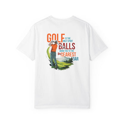 Golf Nearest Bar Heavyweight T-Shirt