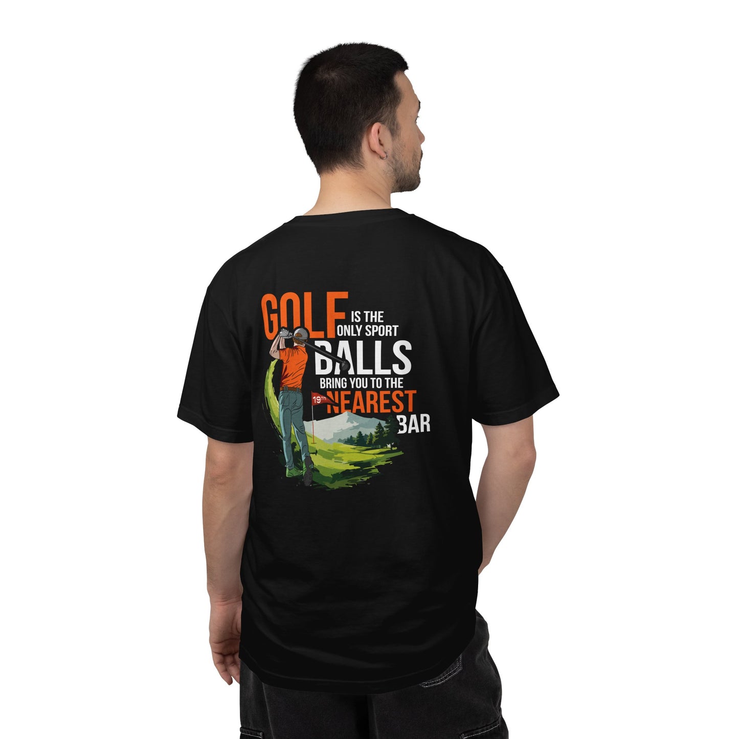 Golf Nearest Bar Heavyweight T-Shirt