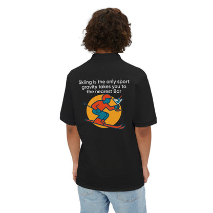 Gravity Skiing Polo Shirt – Nearest Bar