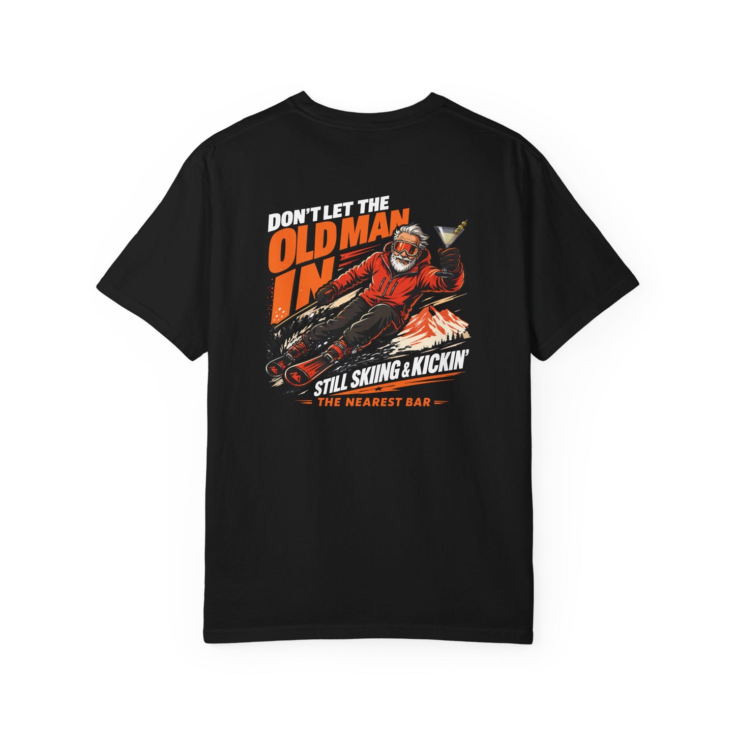 Old Man Skiing Après T-Shirt – Martini Edition