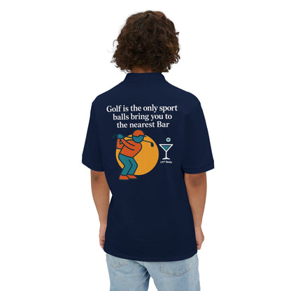 19th Hole Golf Polo Shirt – Nearest Bar