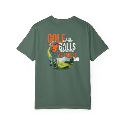 Golf Nearest Bar Heavyweight T-Shirt