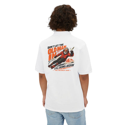 Old Man Skiing Après Polo Shirt – Martini Edition