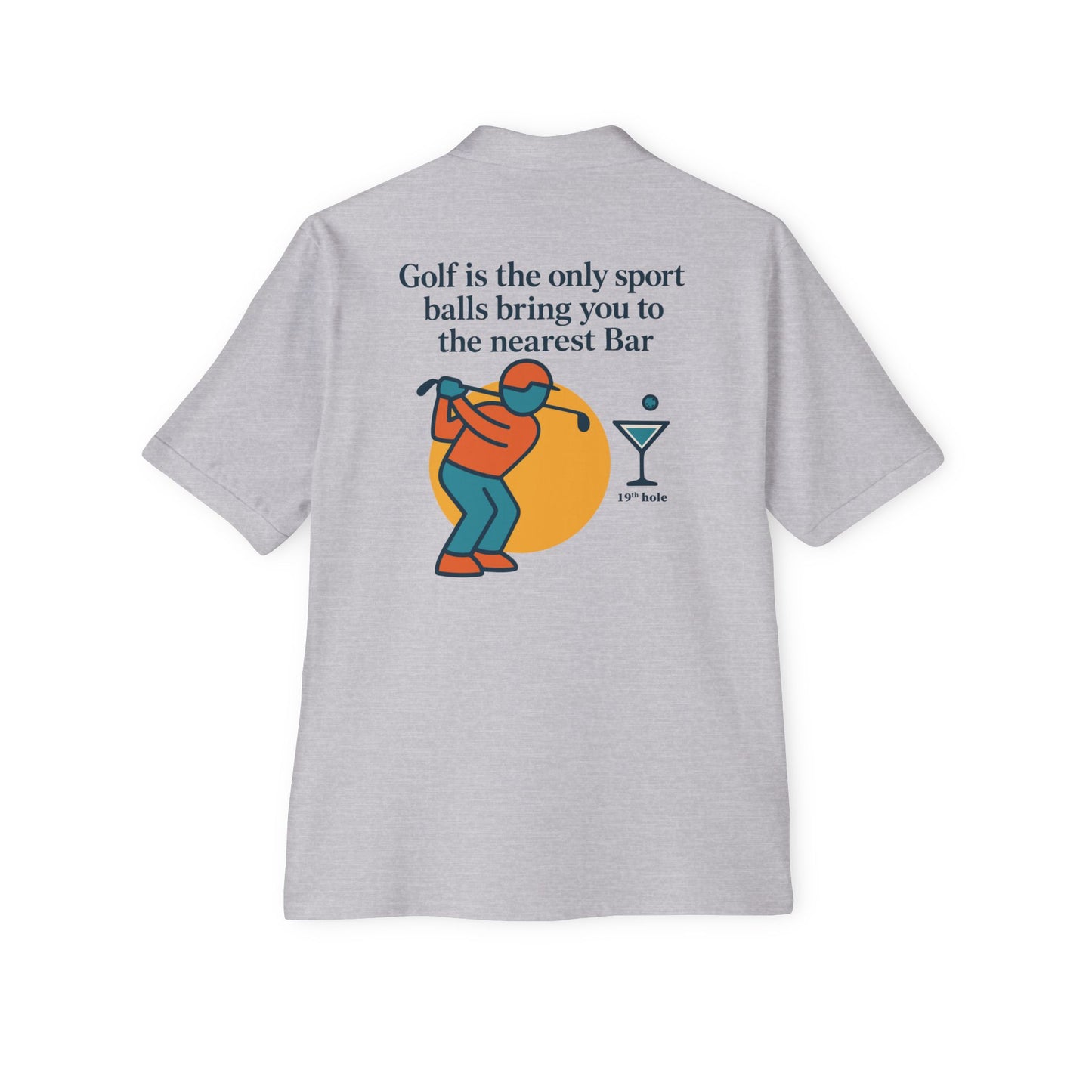 19th Hole Golf Polo Shirt – Nearest Bar