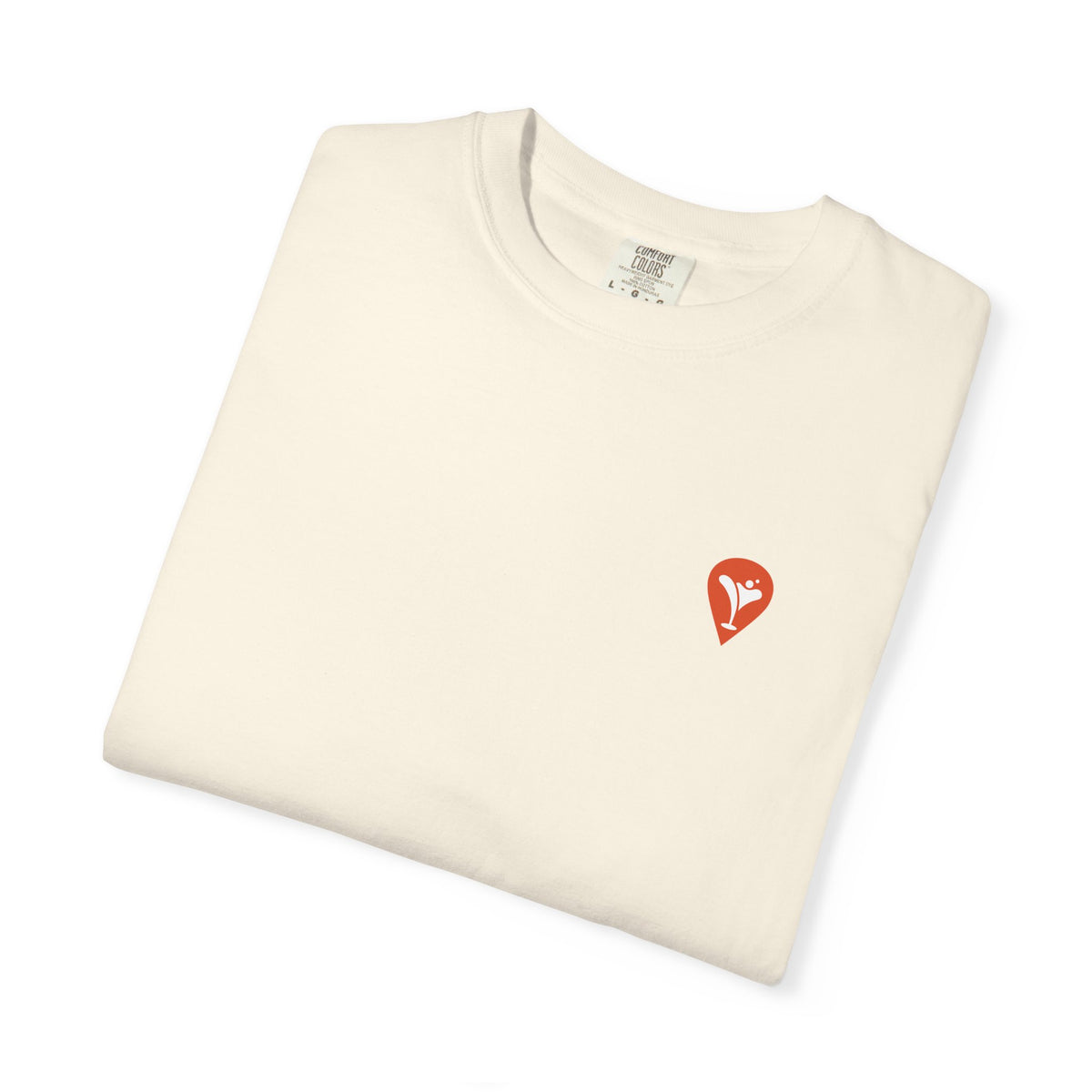 Family Happens BVI Sailing T-Shirt in Ivory, folded