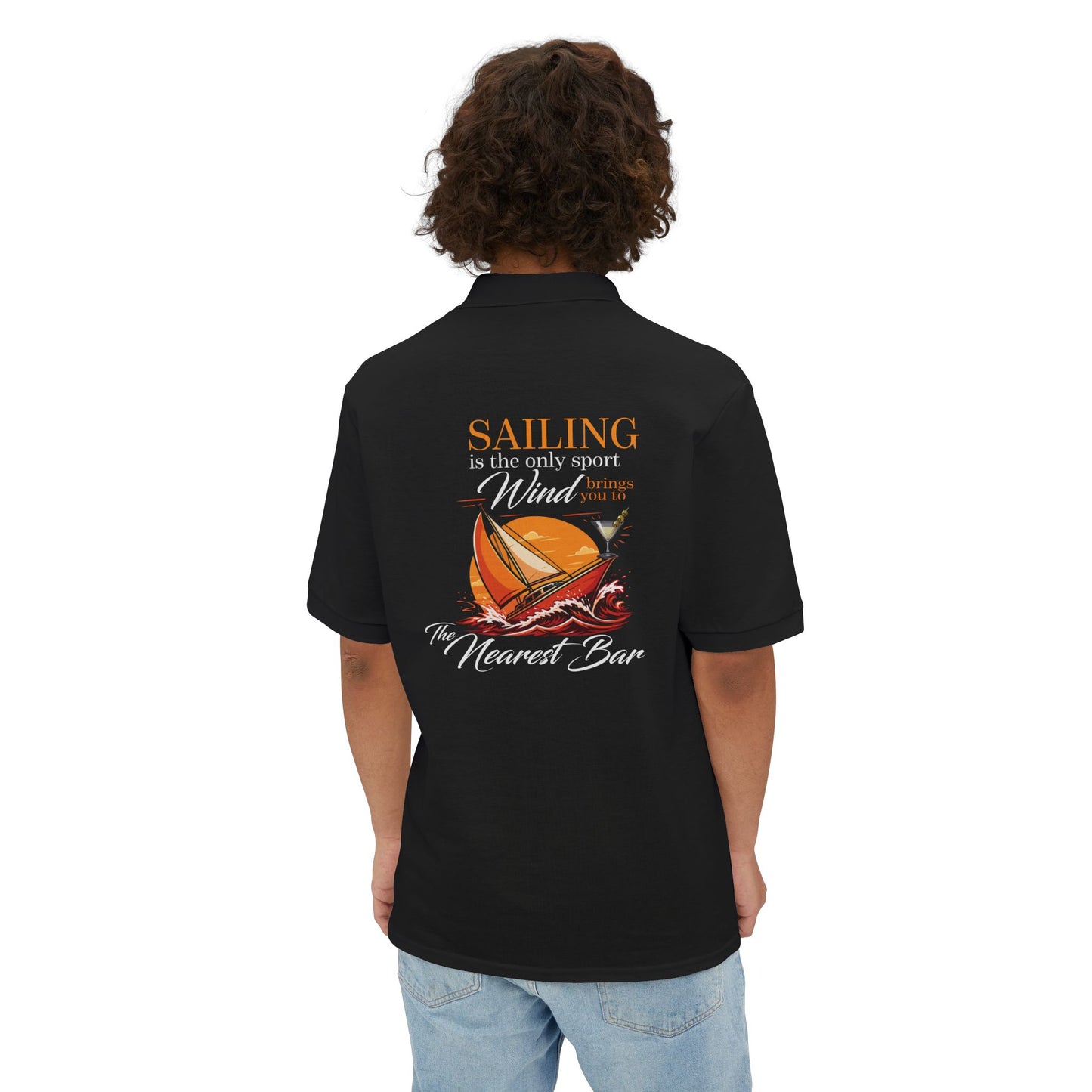 Sailing Nearest Bar Polo Shirt