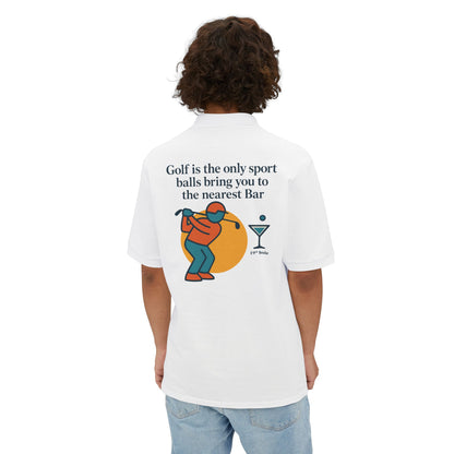 19th Hole Golf Polo Shirt – Nearest Bar
