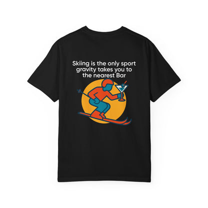Gravity Skiing T-Shirt – Nearest Bar