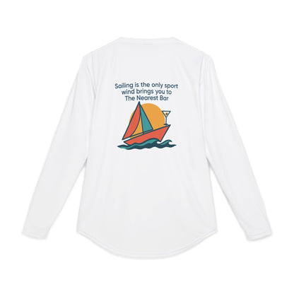 Men’s Sailboat Graphic UV Protection Shirt | Nearest Bar