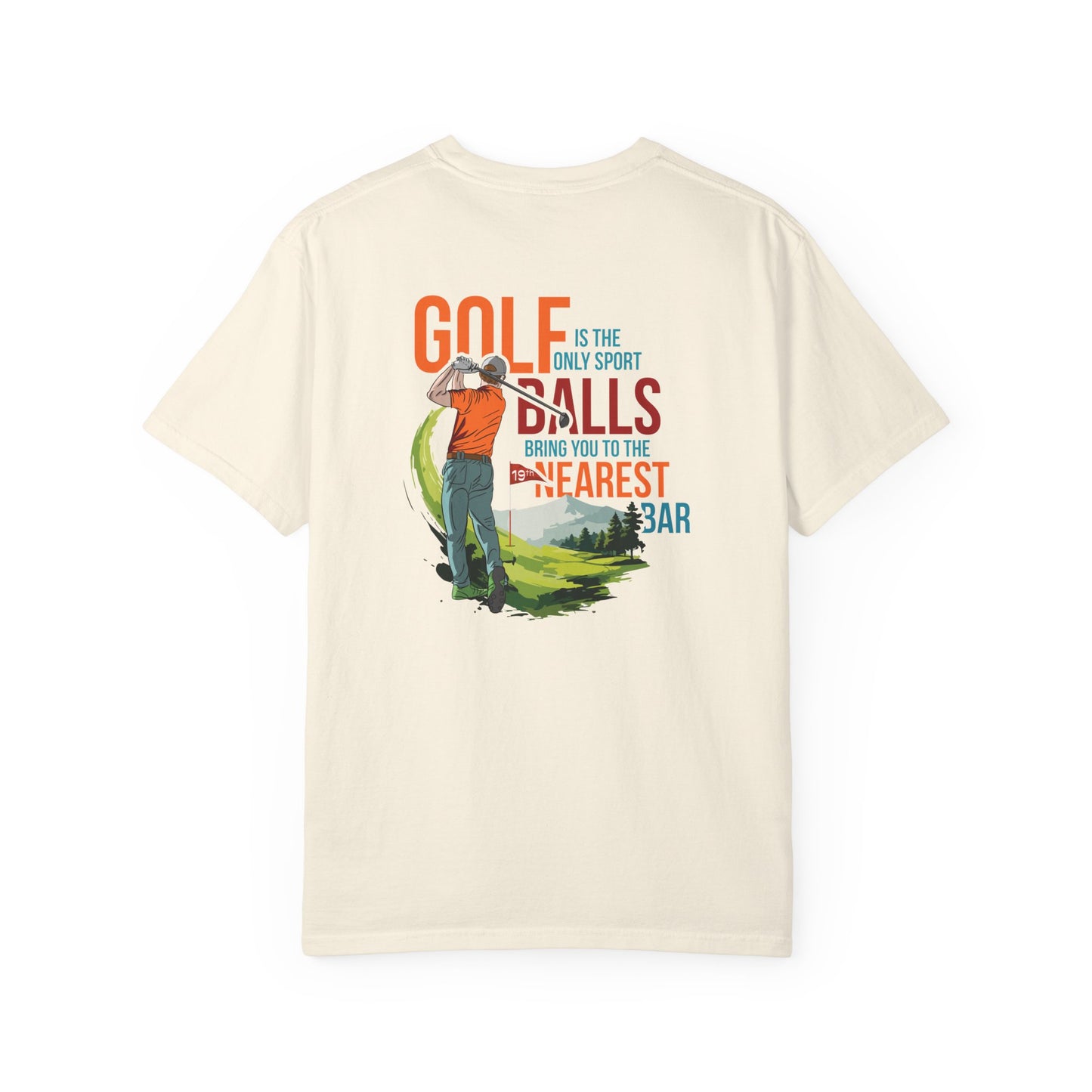 Golf Nearest Bar Heavyweight T-Shirt