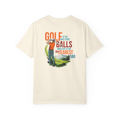 Golf Nearest Bar Heavyweight T-Shirt