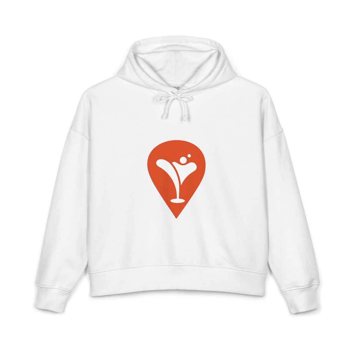 Golf Is the Only Sport Women's Hoodie in White, front