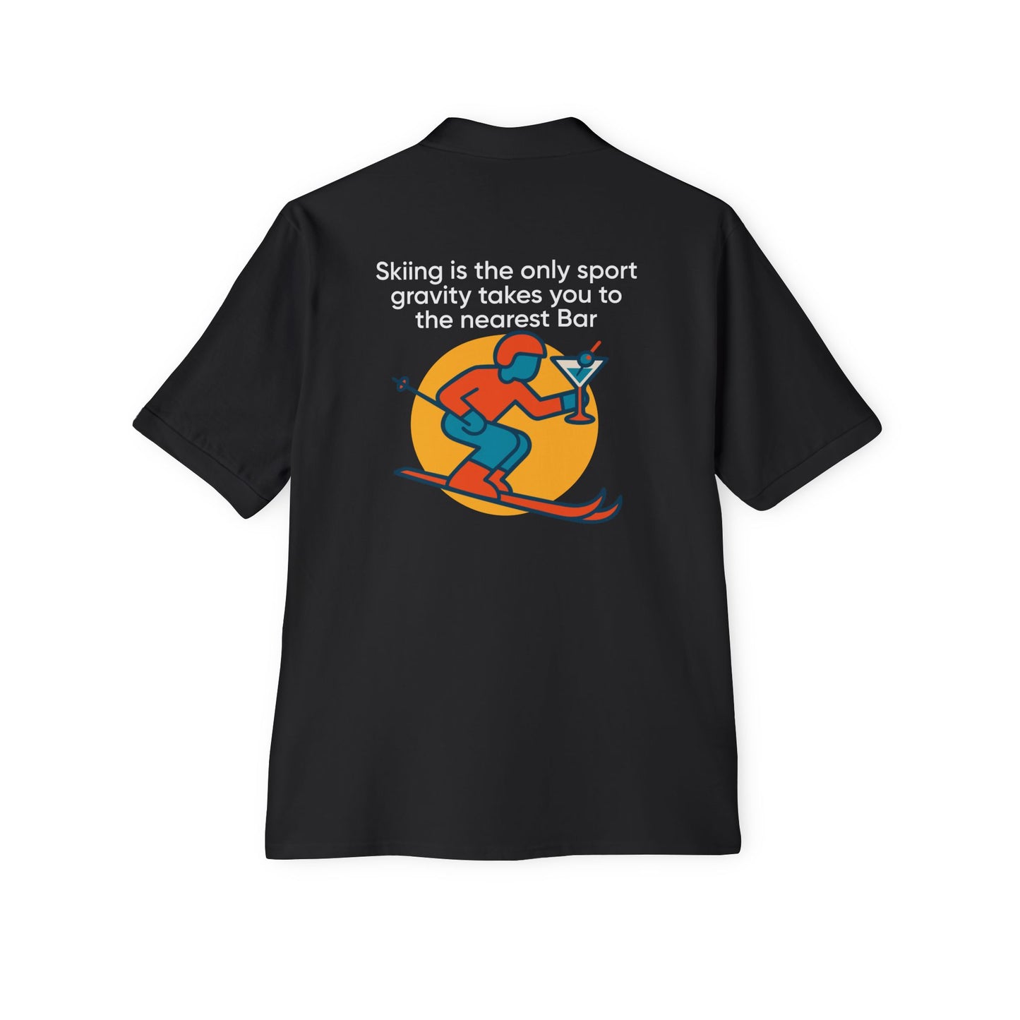 Gravity Skiing Polo Shirt – Nearest Bar