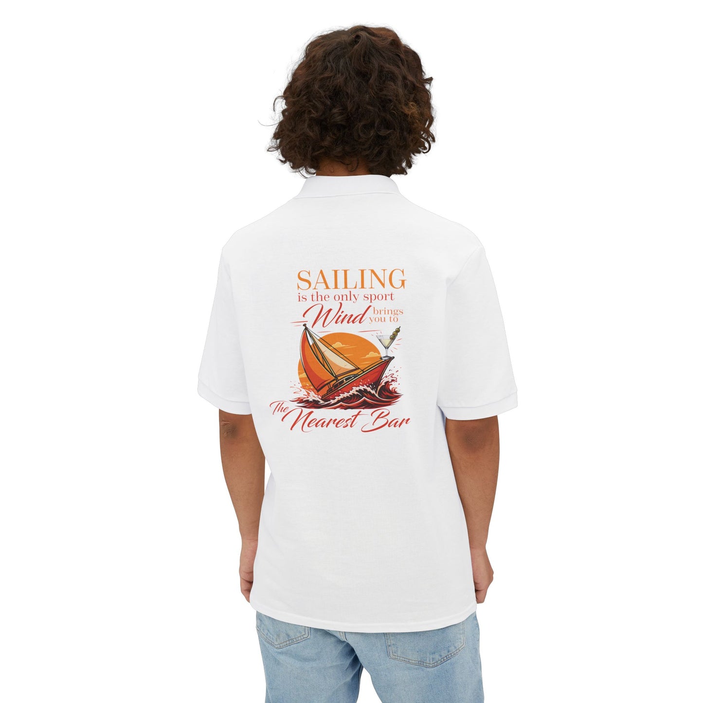 Sailing Nearest Bar Polo Shirt