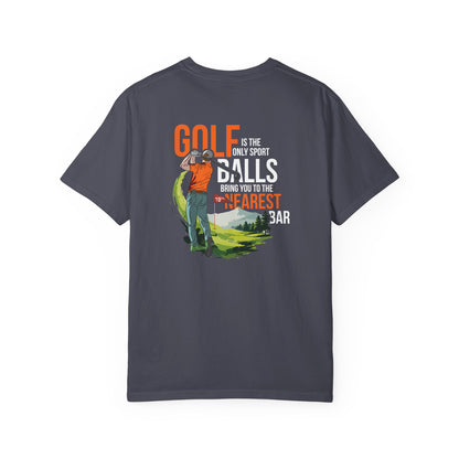 Golf Nearest Bar Heavyweight T-Shirt