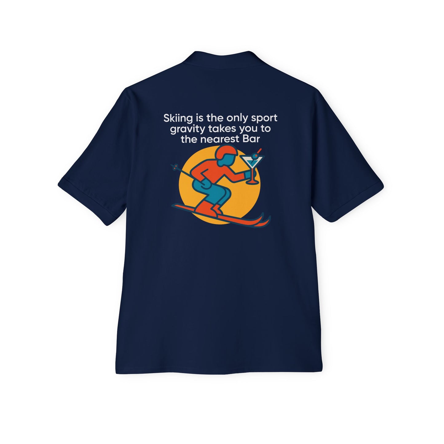 Gravity Skiing Polo Shirt – Nearest Bar