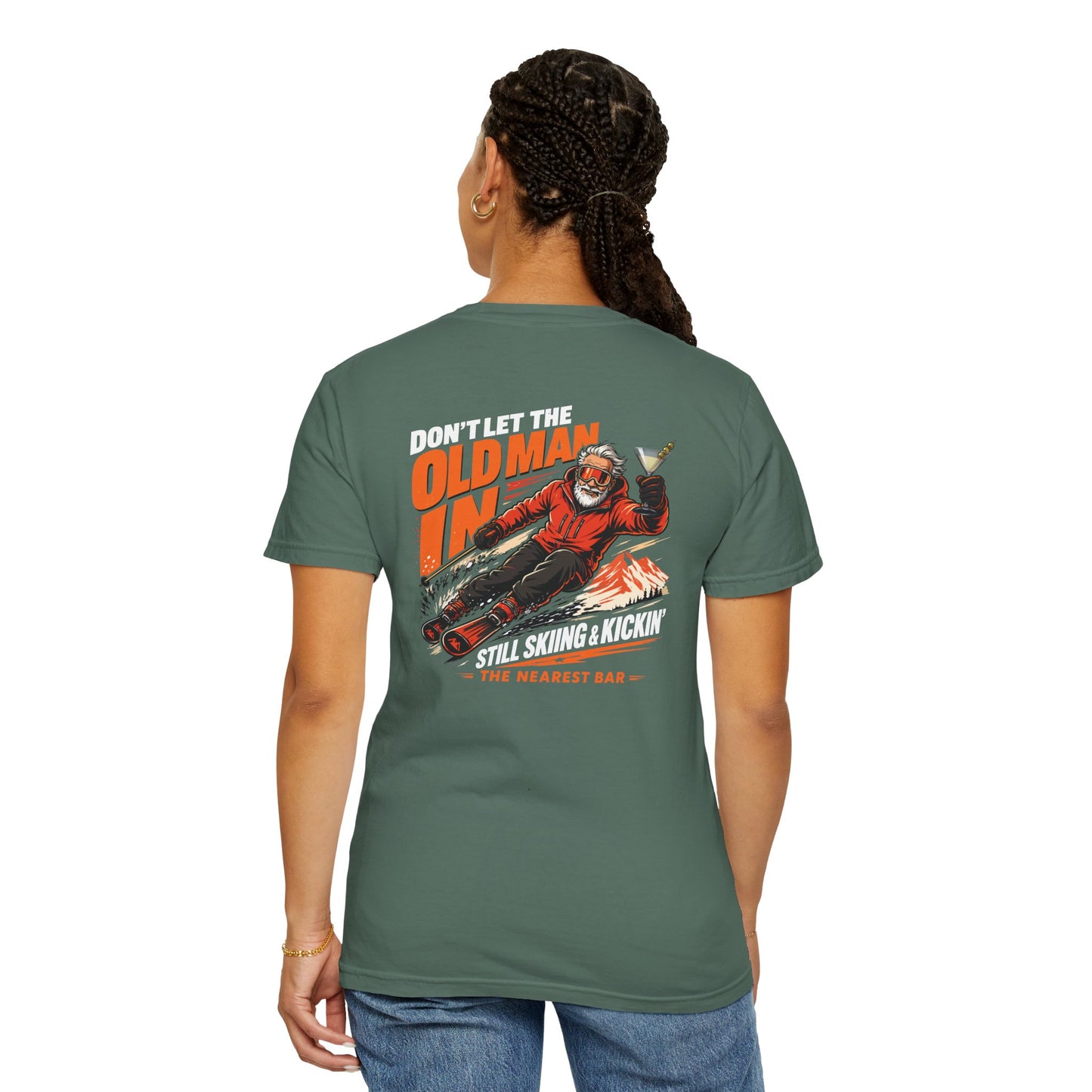 Old Man Skiing Après T-Shirt – Martini Edition