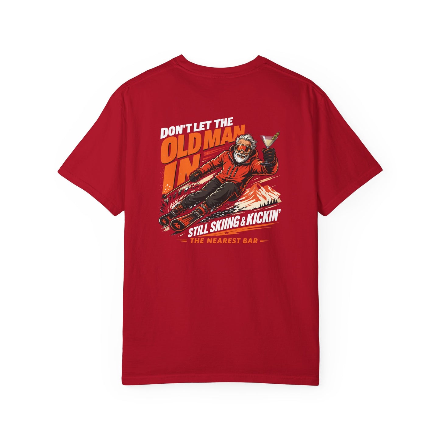 Old Man Skiing Après T-Shirt – Martini Edition