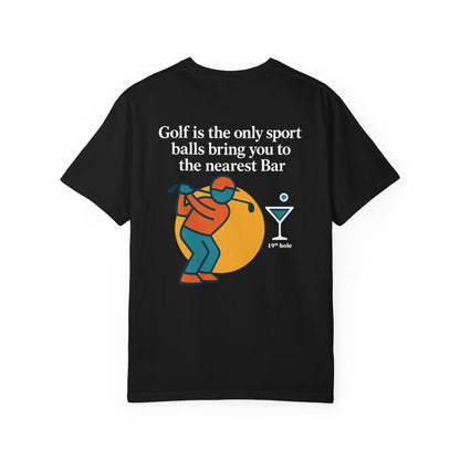 19th Hole Golf T-Shirt – Nearest Bar