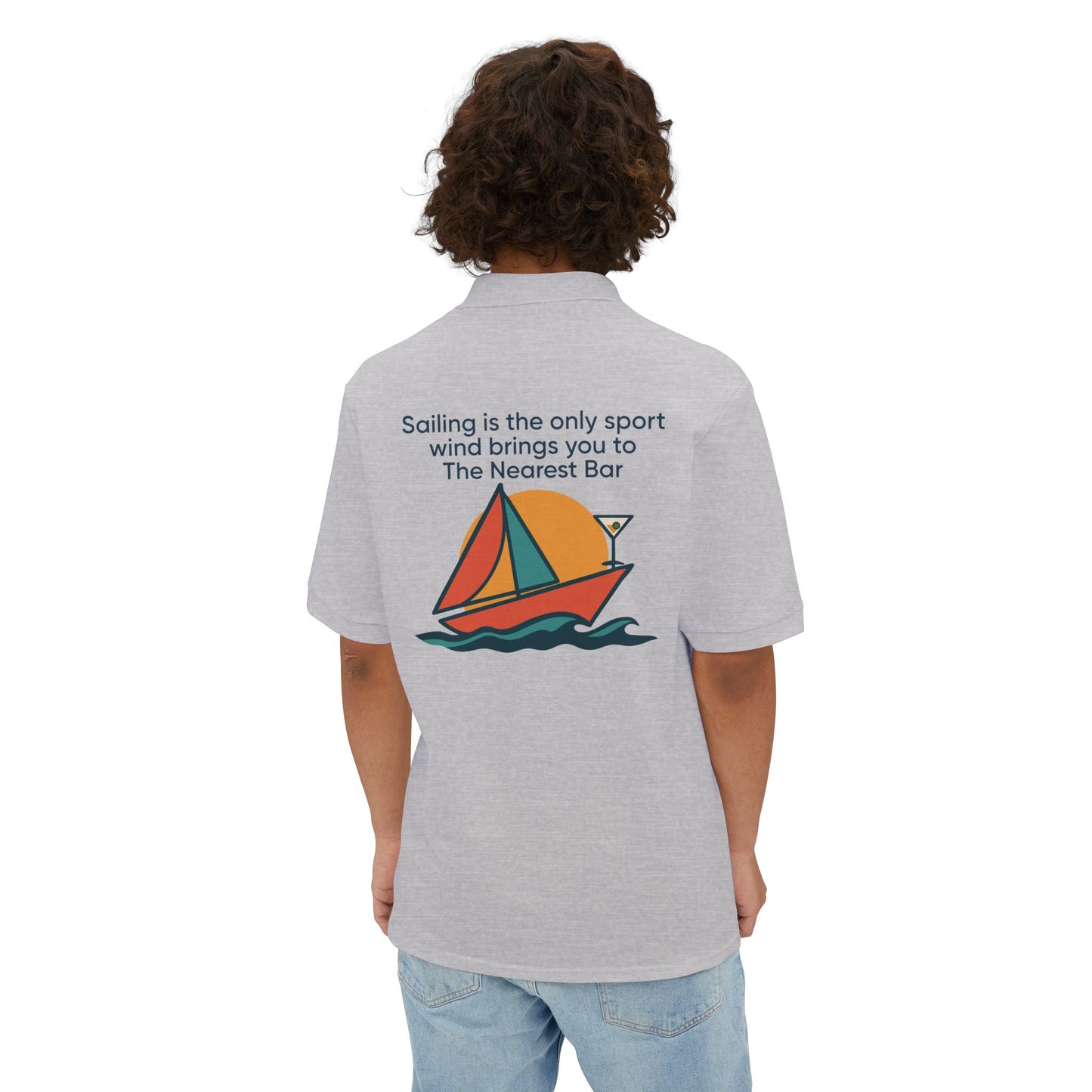 Wind & Sailing Polo Shirt – Nearest Bar