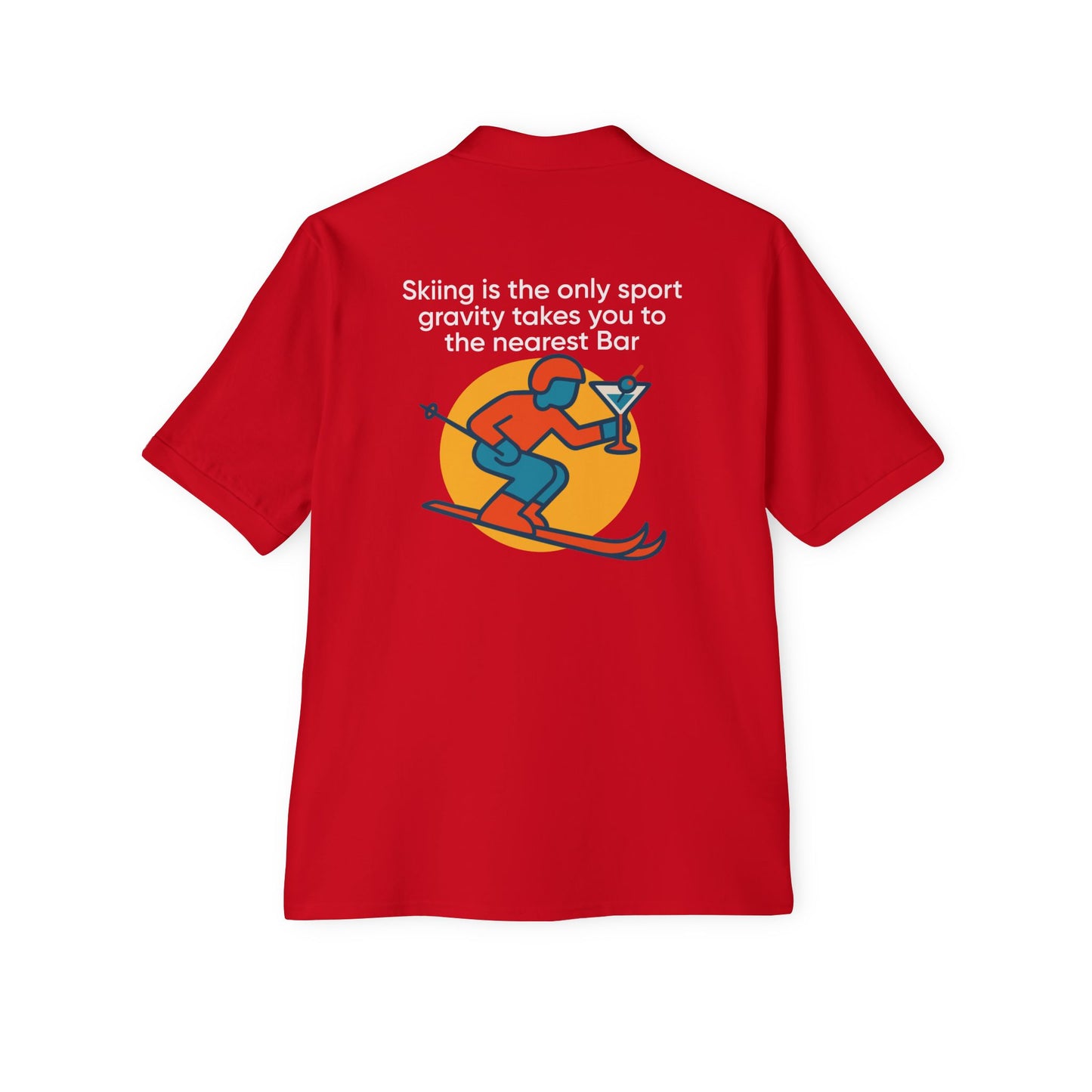 Gravity Skiing Polo Shirt – Nearest Bar