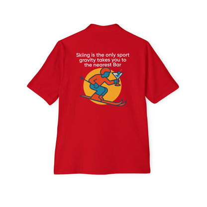 Gravity Skiing Polo Shirt – Nearest Bar