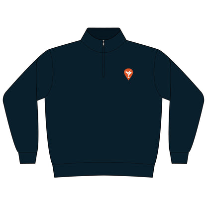 Golf Is the Only Sport Women's Quarter-Zip in Classic Navy, front