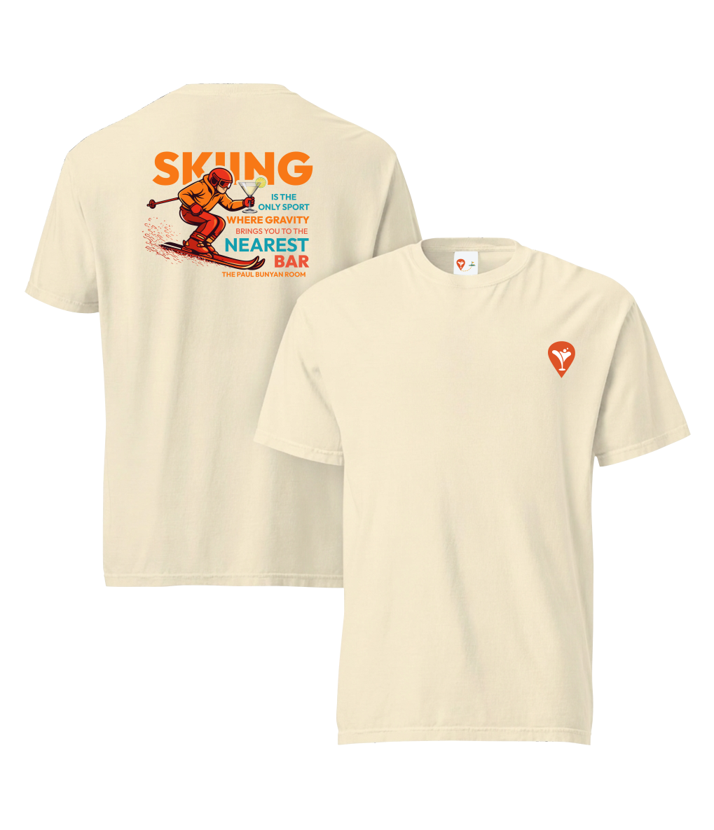 Skin Nearest Bar Heavyweight T-Shirt — Bar Culture Apparel USA