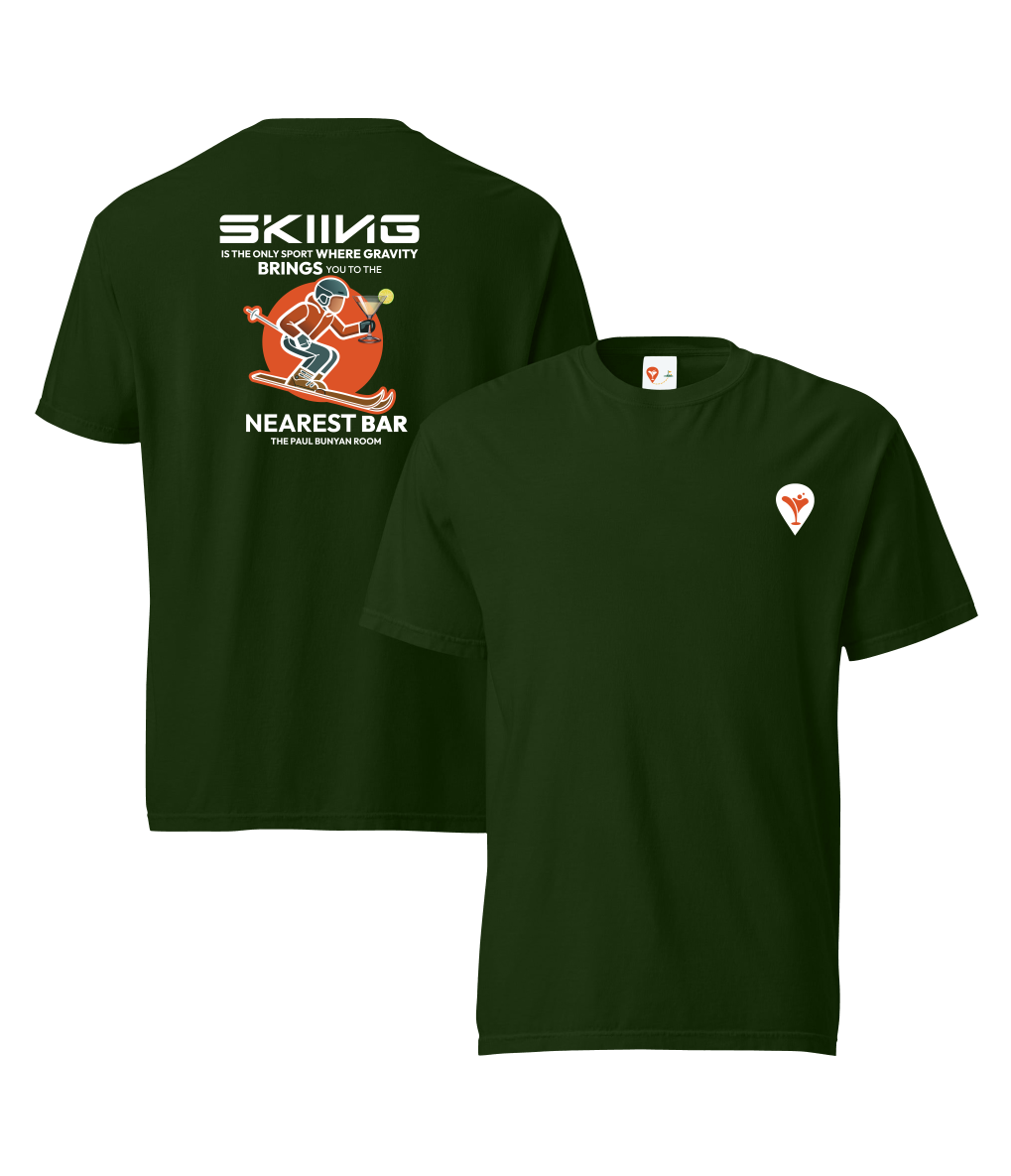 Forest Nearest Bar Heavyweight T-Shirt — Bar Culture Apparel USA