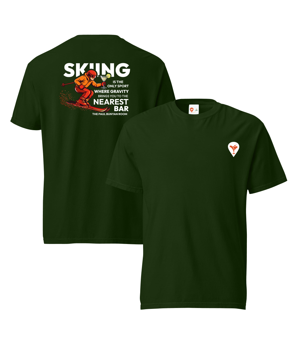 Forest Nearest Bar Heavyweight T-Shirt — Bar Culture Apparel USA